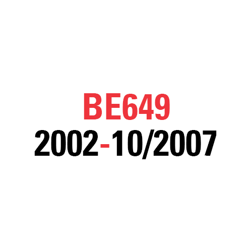 BE649 2002-10/2007